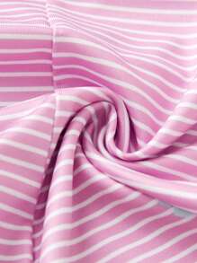 7pcs Milky Silk Striped Casual Waistband Underwear For Teenage Boys