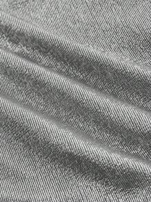 SHEIN MOD Women's Elegant Romantic Ruffled Collar Blouse, Silver Color - Suitable For Parties & Galas Party Women Dresses Camisole Top