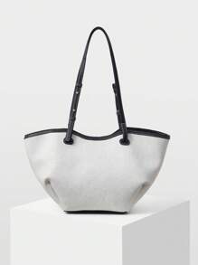 MOTF PREMIUM WOMEN'S FASHION MINIMALIST LARGE CAPACITY TOTE BAG FOR COMMUTING - Multicolor - View 1