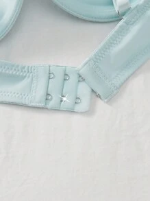 7 Pcs Women Simple Casual Comfortable Supportive Wire-Free Bras, Solid Color Sexy Lingerie - Multicolor - View 4