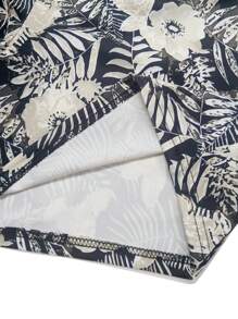 Men's Summer Floral Print Casual Shorts With Pockets - Multicolor - View 6