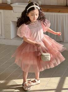 DAZY Mädchen (Klein) Festliches Kleid, Herbstkleidung