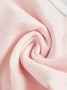 SHEIN Girlism 6pcs/Pack Tween Girls Simple Elastic Waist Soft Letter Pattern Hipster Briefs - Baby Pink - View 3