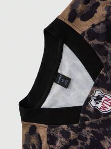 ROMWE MEN Prep 2 件套男士篮球球衣和短裤套装，休闲简约，适合日常穿着 - 彩色 - 查看 5