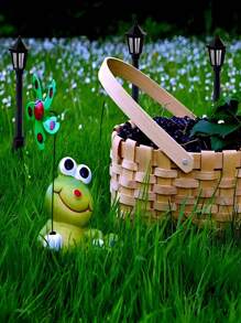 6pcs Street Light Design Decoration Craft Best Gifts - Black - View 9