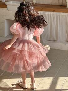 DAZY Mädchen (Klein) Festliches Kleid, Herbstkleidung