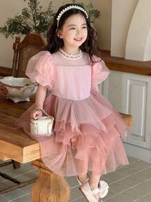 DAZY Mädchen (Klein) Festliches Kleid, Herbstkleidung