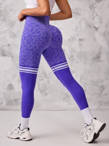SHEIN Sport Studio Seamless High Elasticity Sports Yoga Leggings For Women