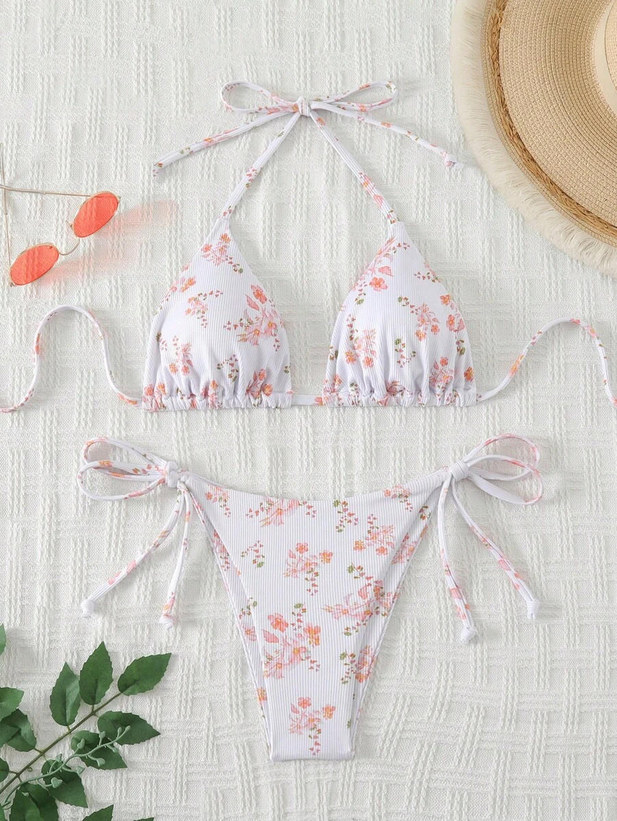 Swim Mod Springbreak Women's Swimsuit Set, Random Printed Design - Multicolor - View 1