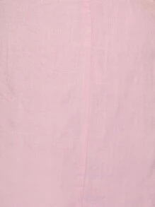 MISSGUIDED 无肩带迷你连衣裙，心形领口，修身设计，适合派对、晚宴、夏季婚礼宾客，短款连衣裙，亚麻面料，粉色，适合约会之夜。 - 淺粉色 - 查看 4
