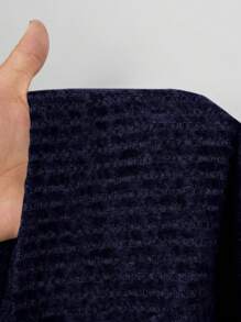 SHEIN PETITE Summer Marled Knit Biker Shorts