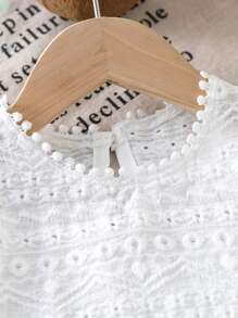 Souflis Souflis Áo thun họa tiết cổ điển thời trang xuân/hè mới cho bé gái, vải mềm, thiết kế thanh lịch và thoải mái, phù hợp cho các hoạt động trong nhà và ngoài trời - Nhiều màu - Xem 7