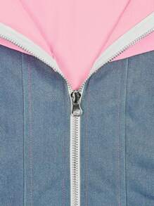 2pcs/Set Women Hoodie Top And Trousers Casual Outfit, Simple And Fashionable For Everyday Wear Fall Cloth For Women - Multicolor - View 5