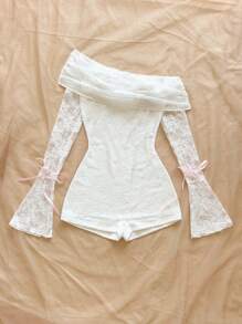 Soleia Women's Minimalist Fashion Casual Daily Romper - Grey - View 4