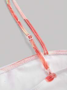 SHEIN MOD Vestido de tirantes de red con estampado floral naranja, conjunto de ropa de crucero para mujer, vestido de Año Nuevo, vestido elegante, vestido de graduación, vestidos naranjas para mujer, vestido para cita nocturna