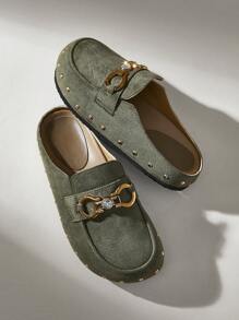 Solecia 女士纯色时尚休闲平底便鞋