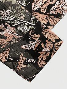 SHEIN Explorewe Jeans en denim style camouflage tendance casual de rue pour fille cool - Multicolore - Voir 3