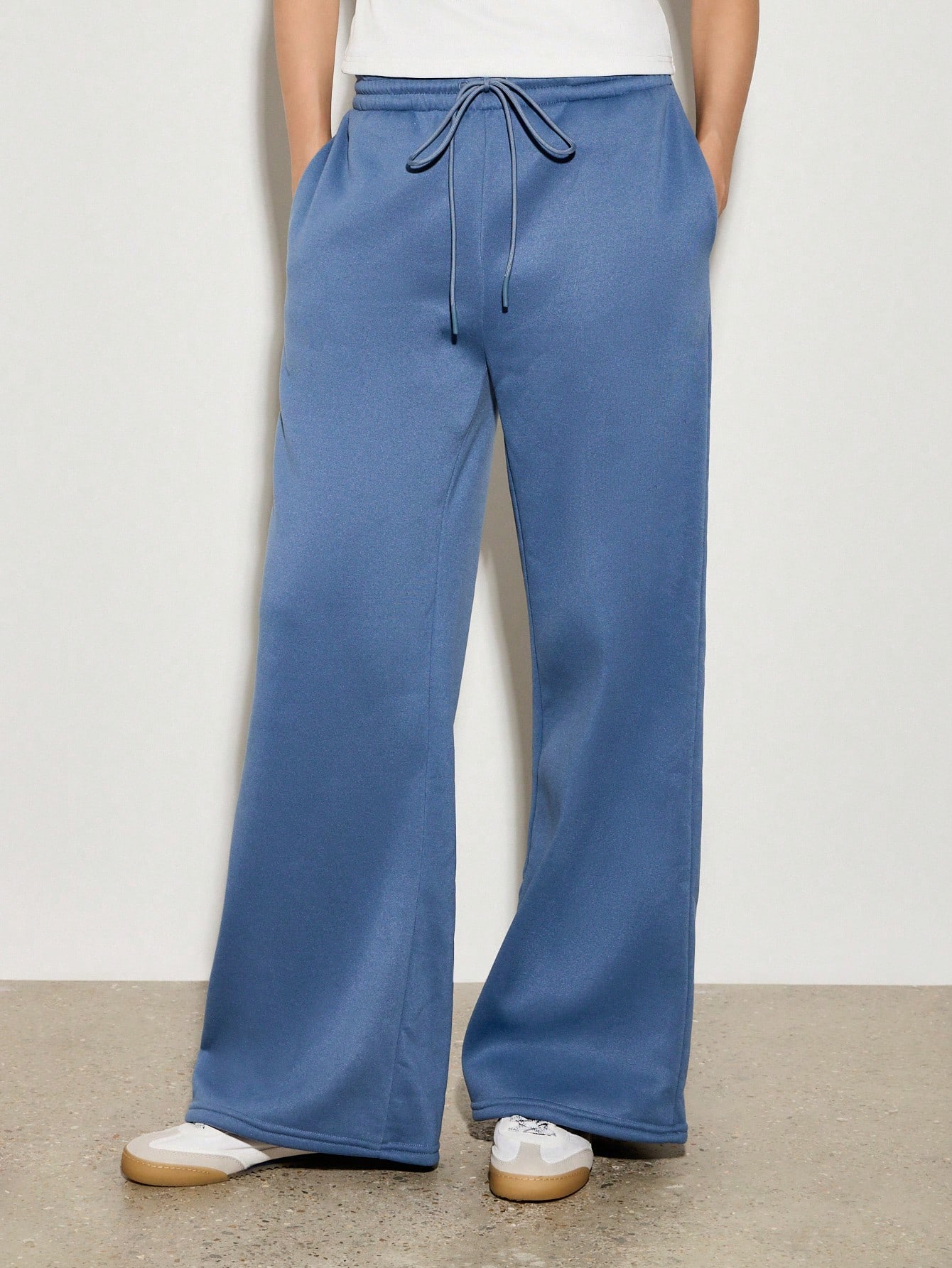 Pantaloni Da Pigiama Comodi E Casual Da Donna X-Image, Con Stampa Tie Dye A Vita Alta E Gambe Larghe Blu Scuro Taglia 3xl~p113277785