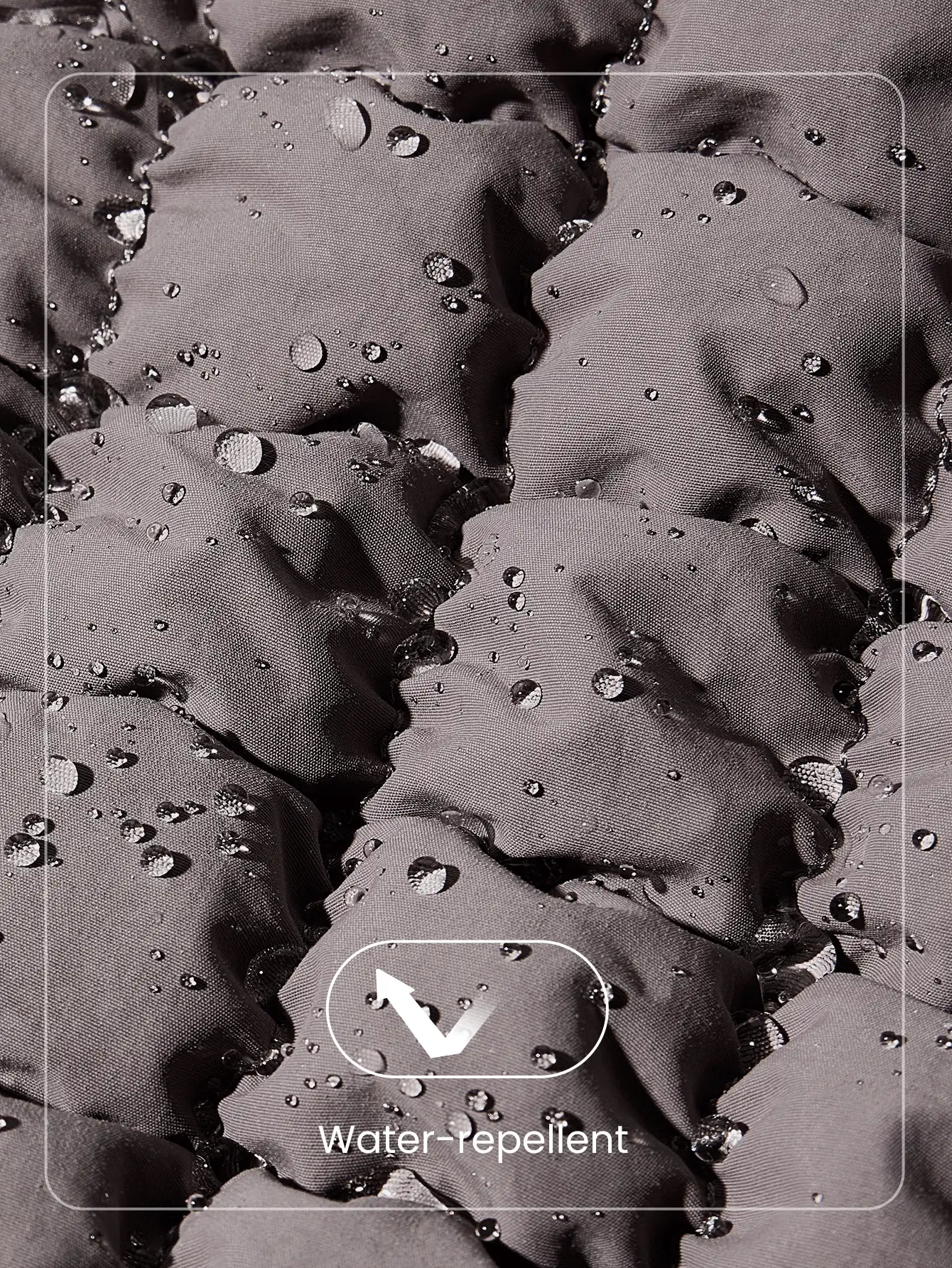 GLOWMODE Bolso de hombro acolchado resistente al agua