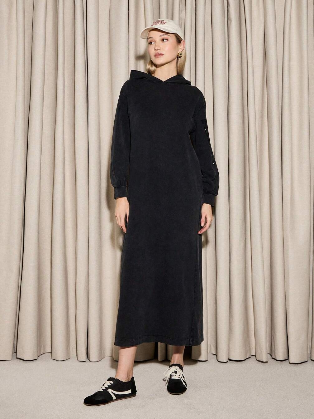 casual sweatshirt dress Nova Crewneck Sweatshirt Dress