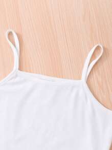 Sparklyn 少女优雅通勤三件套 | 韩版学院风上衣+吊带背心+百褶裙 | 时尚套装 | 公主范儿甜美百搭穿搭组合 - 玫紅色 - 查看 3