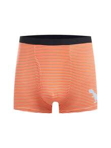 7pcs Milky Silk Striped Casual Waistband Underwear For Teenage Boys