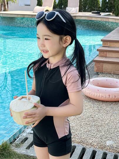 Dazy Kids 小女孩连体泳衣