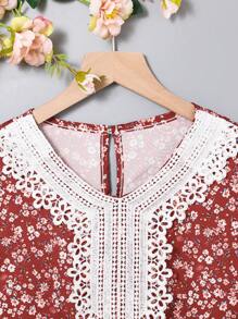 SHEIN Vestido minimalista informal de uso diario para niñas preadolescentes