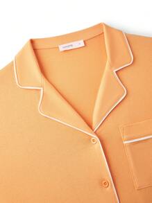 LUVLETTE Autumn And Winter Soft 100% Pure Cotton Basic Long Pajama Sets For Women Lounge Sets For Women Pants With Pockets Fall Pajamas