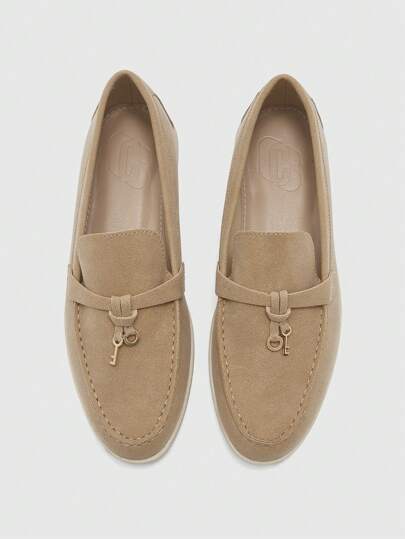 CUCCOO BIZCHIC Women's Patchwork Fringe Fashion Casual Daily Wear Slip-On Flats Spring Shoes Spring Break Easter For Christmas