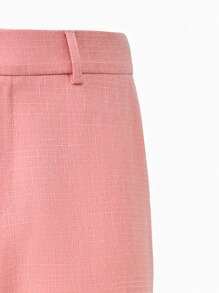 Manfinity Bizformal 男士格纹直筒宽松休闲通勤长裤