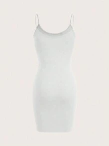 Olithes Women's Casual Solid Color Cami Dress - Multicolor - View 4