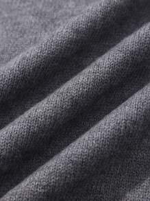 EMERY ROSE 2 件套灰色高领套头衫 - 灰色 - 查看 5