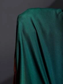 Slaydiva Đầm đi biển in hoa hở vai cỡ lớn - Nhiều màu - Xem 6