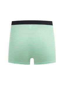 7pcs Milky Silk Striped Casual Waistband Underwear For Teenage Boys