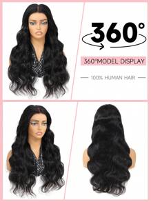 7X6 Flexible Closure All Ready Wig Pre Bleached Pre Plucked Pre-Cut Lace Front Melting Lace 7x6 Glueless Lace Closure Wig Long Body Wave Wigs 100% Human Hair 9AM HAIR - S1 - View 5