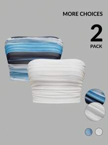 Chiquease Áo ba lỗ lưới viền bèo nhún cho nữ - Nhiều màu - Xem 1