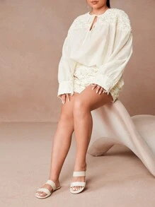 CUCCOO CURVES Dép sandal đi biển Bohemian bản rộng đế bằng cho nữ, Dép quai kép đeo hàng ngày - Màu be - Xem 8