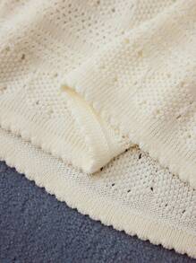 MOTF STUDIO 镂空针织系带毛衣裙 - 杏色 - 查看 6