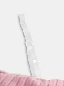 Girlism Tween Girl Off-Shoulder Bowknot Long Sleeve T-Shirt Top, Back-To-School,Cute Tops School,Pink Top,Fall Tops,Preppy Tops/Valentine's Day - Pink - View 3