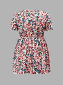 SHEIN Maternity T-Shirt, Simple Casual Design For Daily Wear - Multicolor - View 5