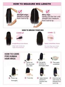 7X6 Flexible Closure All Ready Wig Pre Bleached Pre Plucked Pre-Cut Lace Front Melting Lace 7x6 Glueless Lace Closure Wig Long Body Wave Wigs 100% Human Hair 9AM HAIR - S1 - View 12