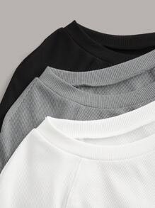 TaskEZ Simple Solid Color Long Sleeve Scrub Uniform Top