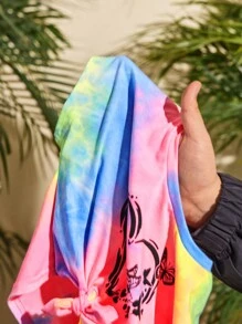 SHEIN Young Girl Knitted Crew Neck Heart Pattern Casual T-Shirt - Multicolor - View 6