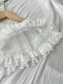 Dazy Kids 年轻女孩 女童迷你裙 秋季 - 白色 - 查看 6