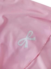 Sparklyn 假日、夏季、旅行少女打底裤，休闲优雅短裙打底裤，蝴蝶结装饰，适合春季、秋季、夏季穿着，可搭配 - 粉色 - 查看 6