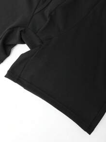 Manfinity Underwear&Sleepwear Basics 5 件套男士纯色拼接简约休闲三角裤 - 彩色 - 查看 5