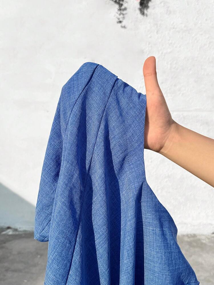 Women V-Neck Short Sleeve Blouse, Casual Everyday Wear