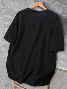 Claim Dot Regalo para novio, camiseta de manga corta de cuello redondo casual con estampado de letras de árbol de coco, para uso diario