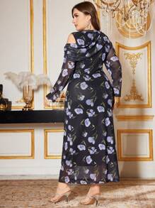 Modelyn 适合日常穿着的大码休闲简约时尚连衣裙 - 彩色 - 查看 3